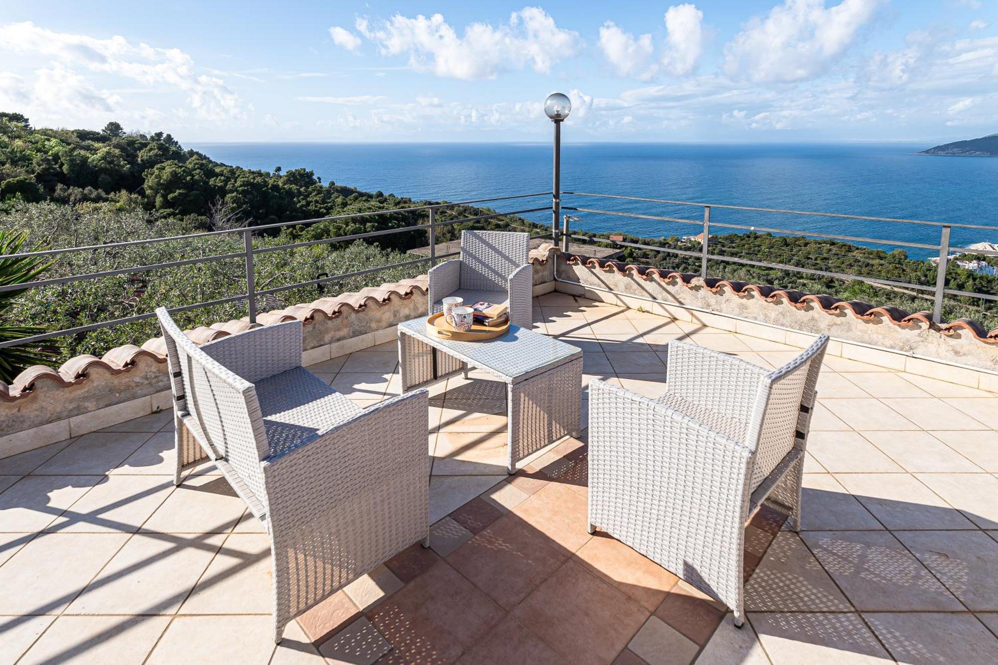 Bellezza In Cilento Panoramic Apts Castellabate Kültér fotó